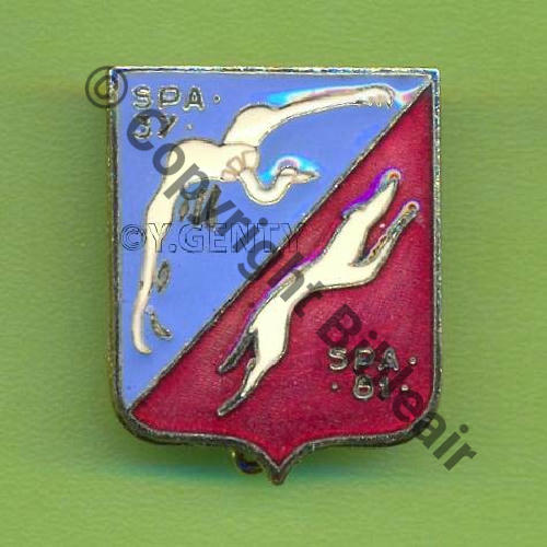 A1058 1976+ EC.1.4 DAUPHINE LUXEUIL  FIA.Ed.LYON Bol allonge prison NH grave fin a gauche Dos lisse VAUTOUR